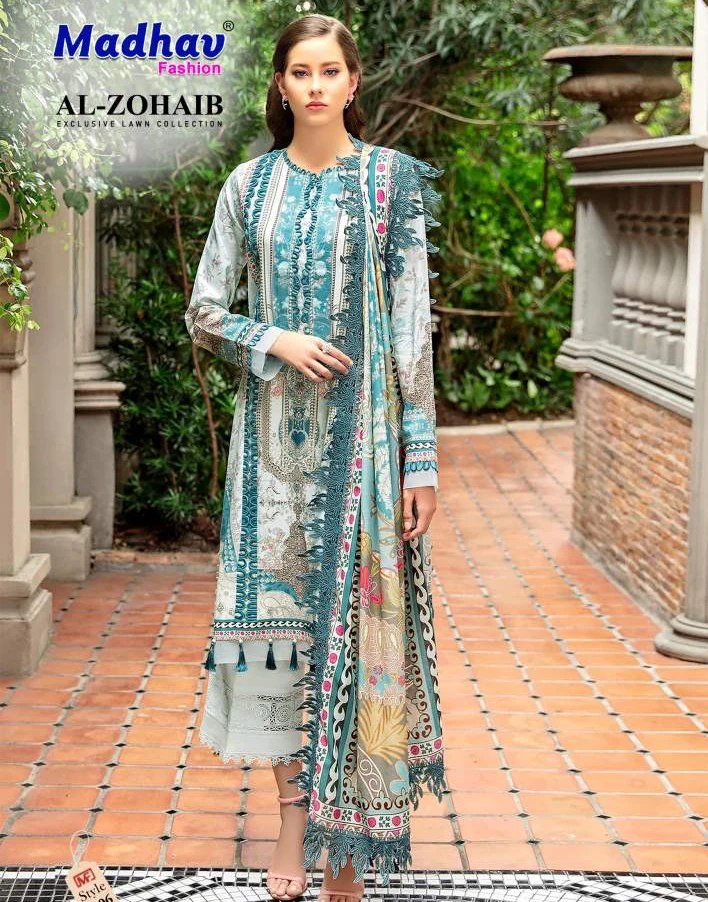 Madhav  Al-Zohaib Vol 2 Cotton Wholesale Readymade Pakistani Salwar Suit Catalog
